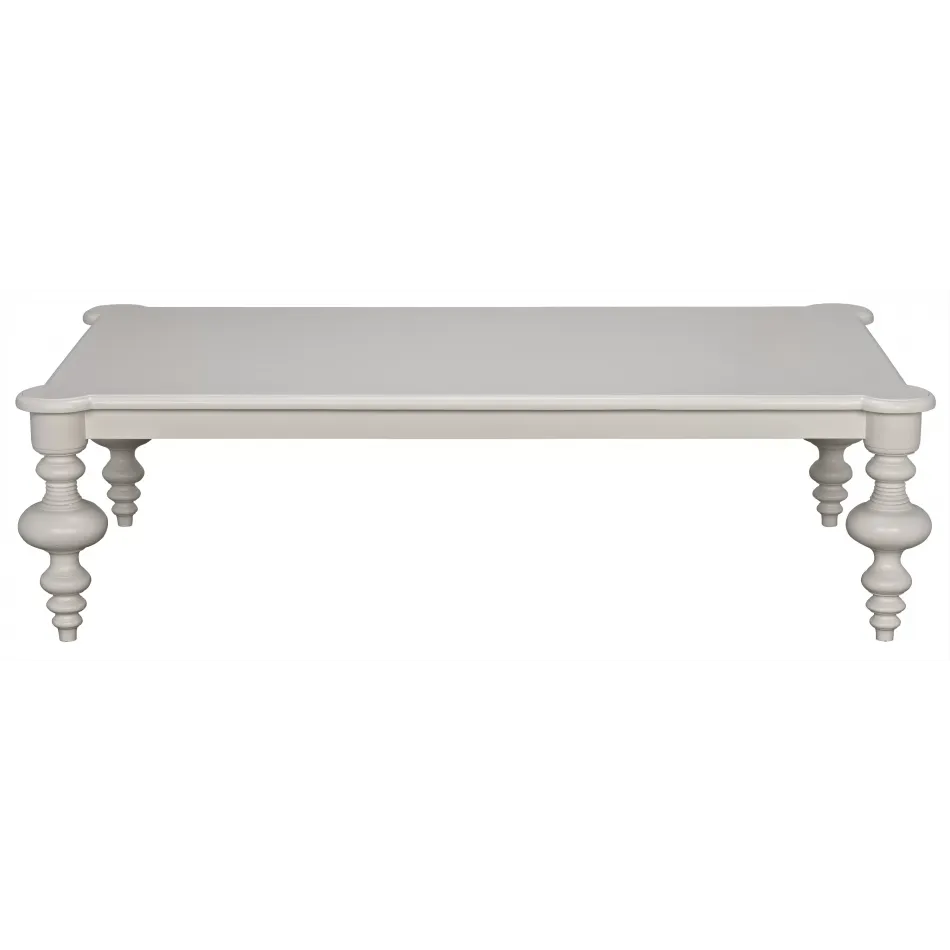 Graff Coffee Table, Solid White