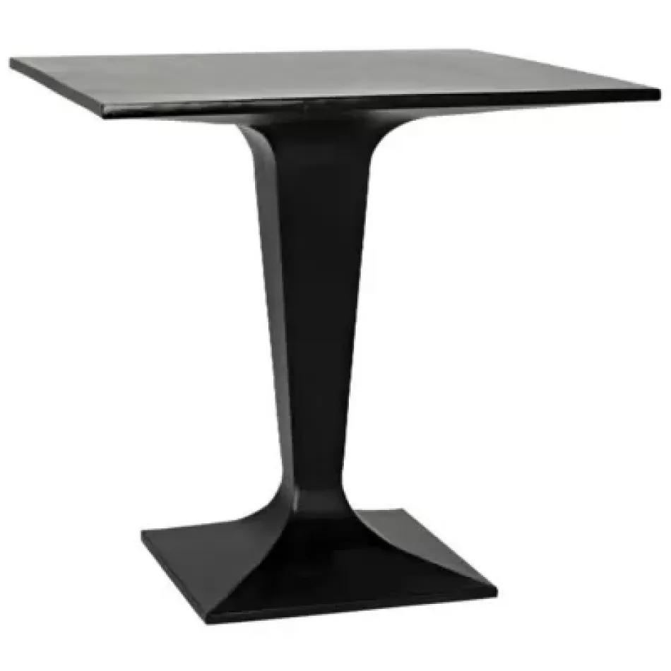 Anoil Bistro Table, Black Metal