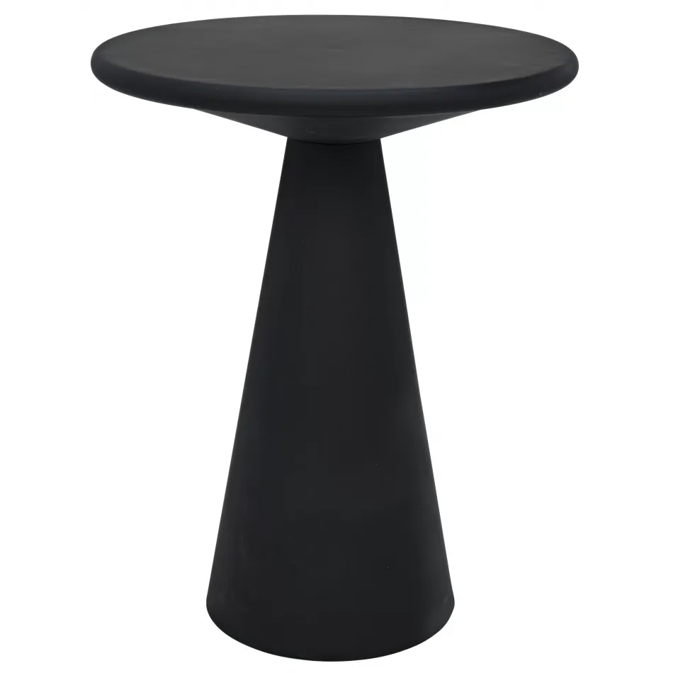 Idiom Side Table, Black Metal