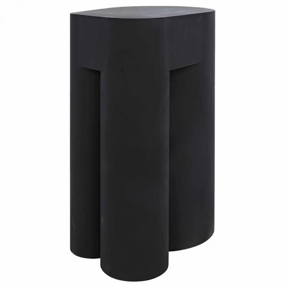 Blair Side Table, Black Metal