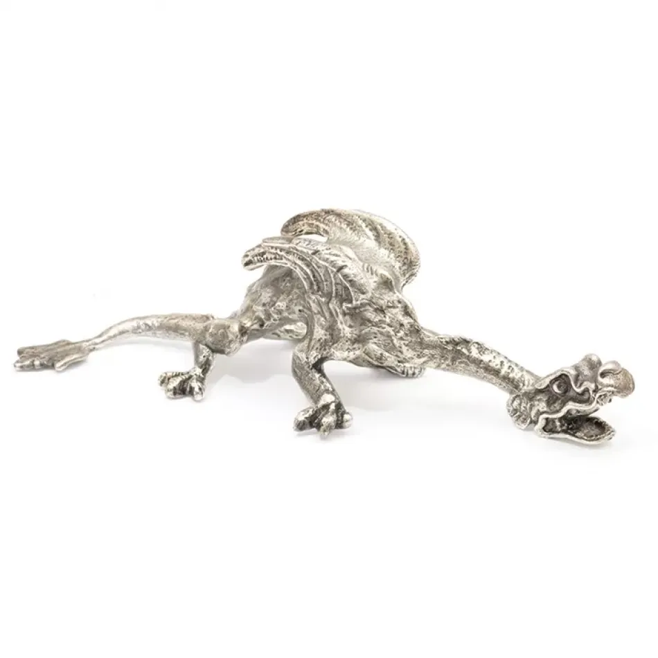 Dragon Figurine Silver