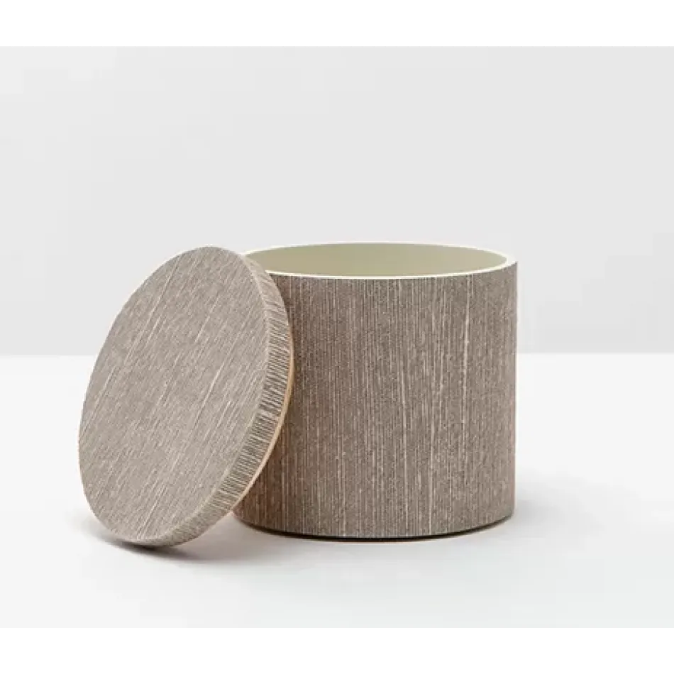 Bruges Sand Bath Canister 4.5"D x 4.5"H