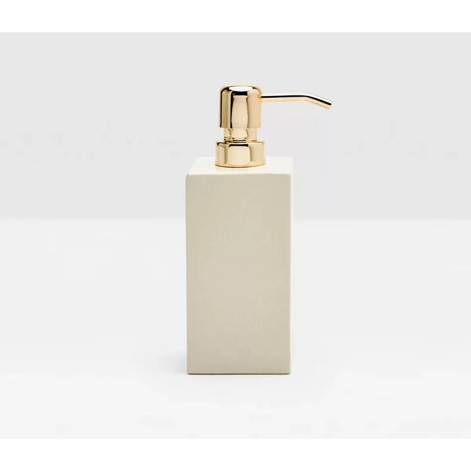 Dannes White Soap Pump 2.5"L x 2.5"W x 7.5"H