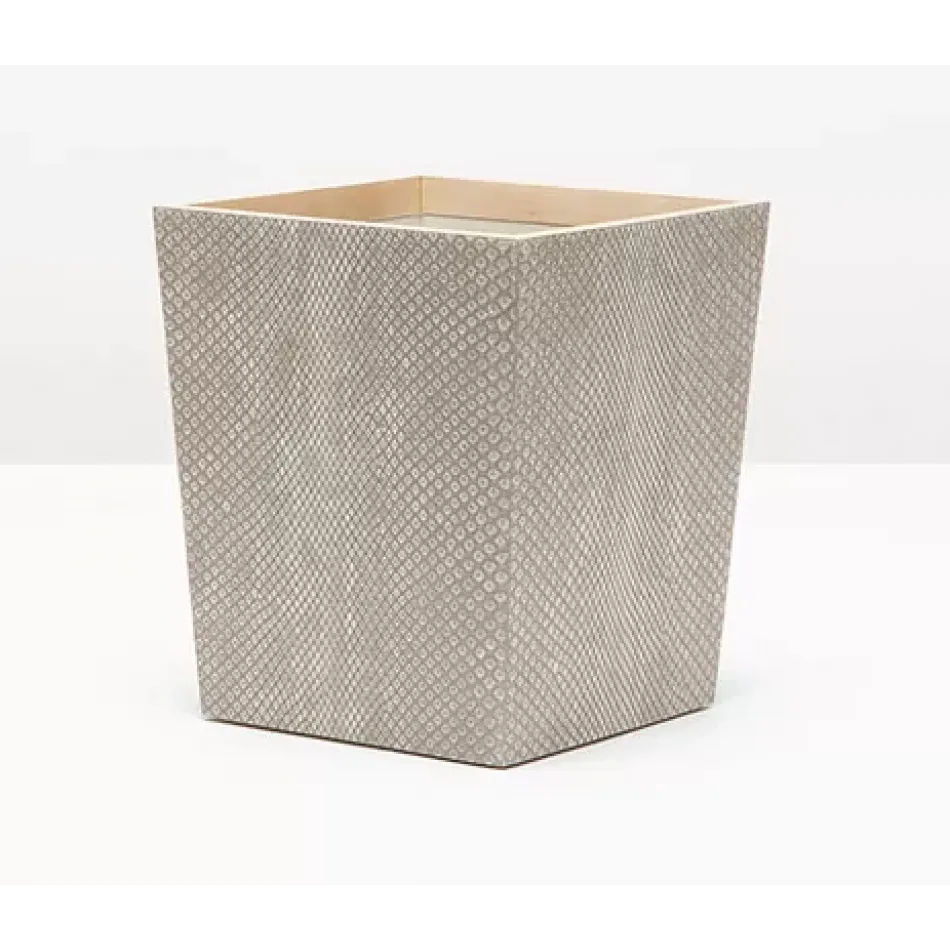 Goa Sand Wastebasket Rectangular: 8"L x 10"W x 11"H