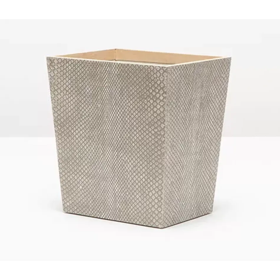 Goa Sand Wastebasket Square: 9"L x 9"W x 11"H