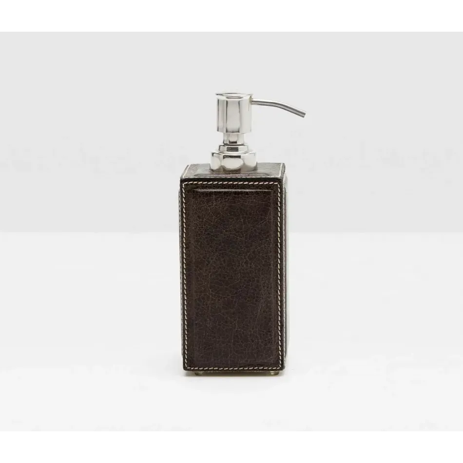 Lorient Charcoal Soap Pump 3"L x 3"W x 8"H