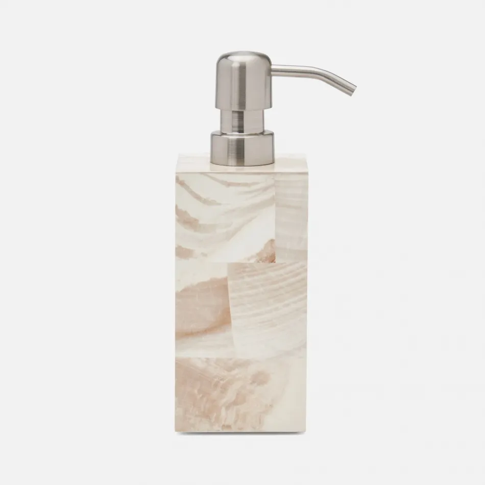 Palermo Ii Natural Soap Pump 2.5"L x 2.5"W x 7.5"H