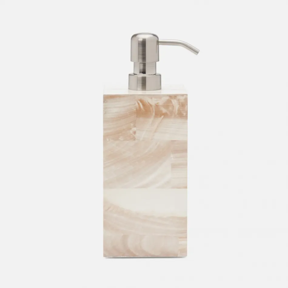 Palermo Ii Natural Soap Pump XL: 3"L x 3"W x 9"H
