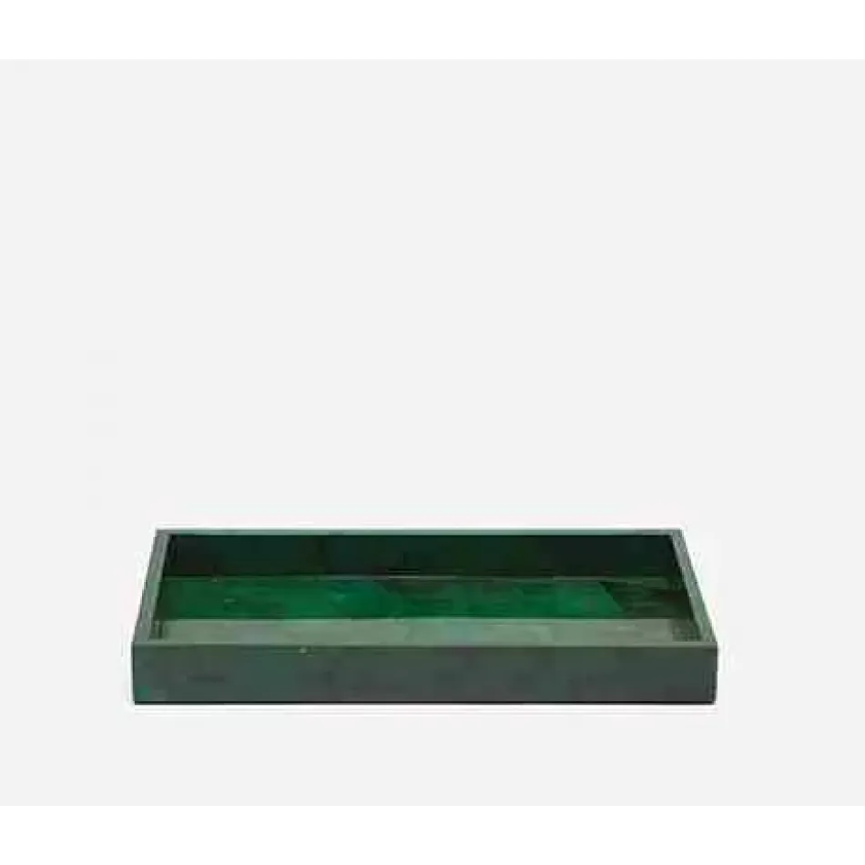 Palm Beach Emerald Tray Medium Rectangular Straight Shell