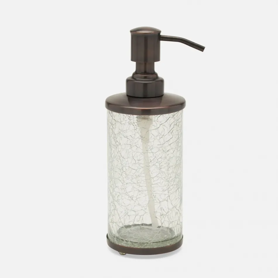Pomaria Dark Bronze Soap Pump 2.5"D x 7.5"H