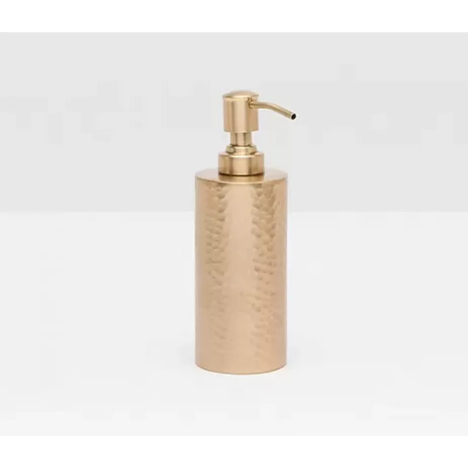 Verum Antique Brass Soap Pump 2.5"D x 7.5"H