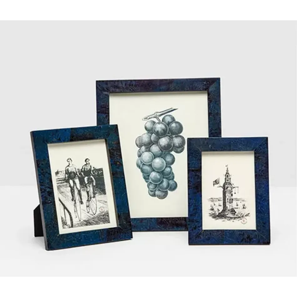 Colmar Dark Blue Pen Shell Picture Frames