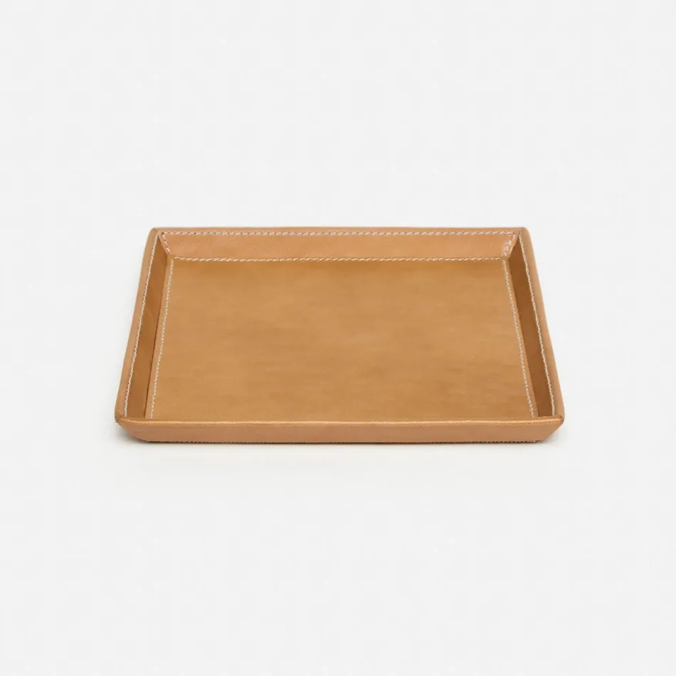 Marcel Aged Camel Desk Tray Pack of 2