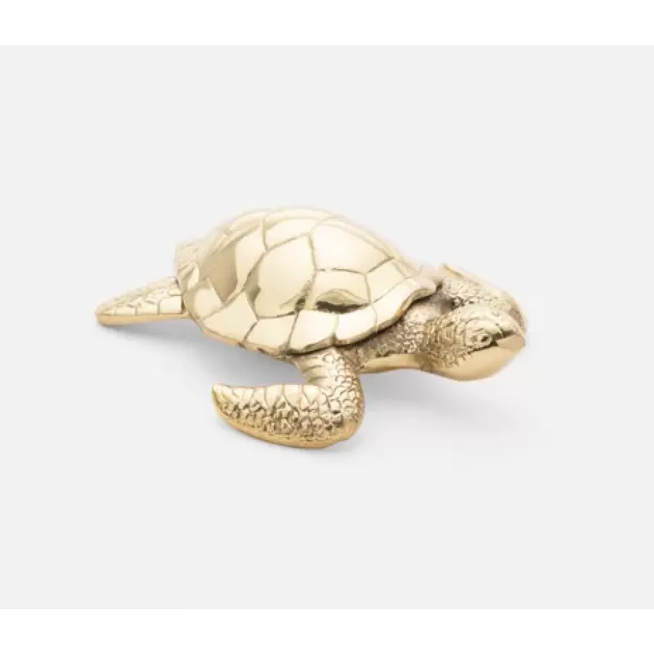 Viseu Gold Turtle Object Brass