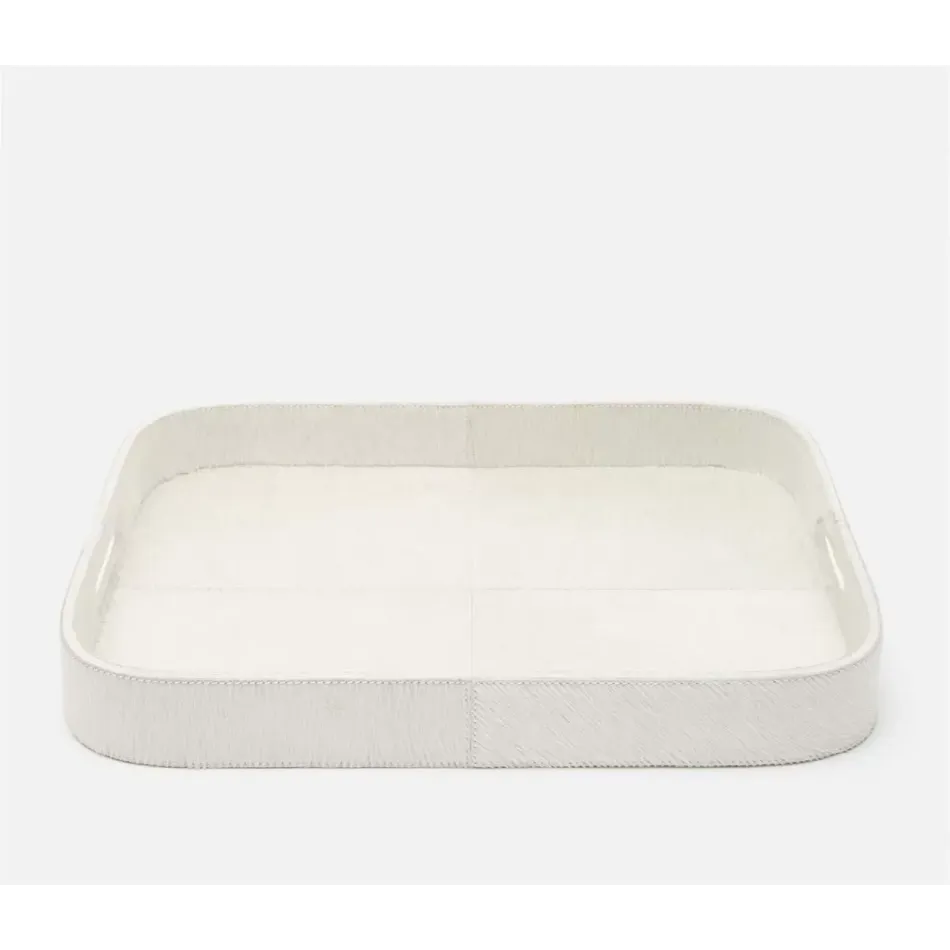 Browmley Natural White, Tray RR, Hair-On-Hide