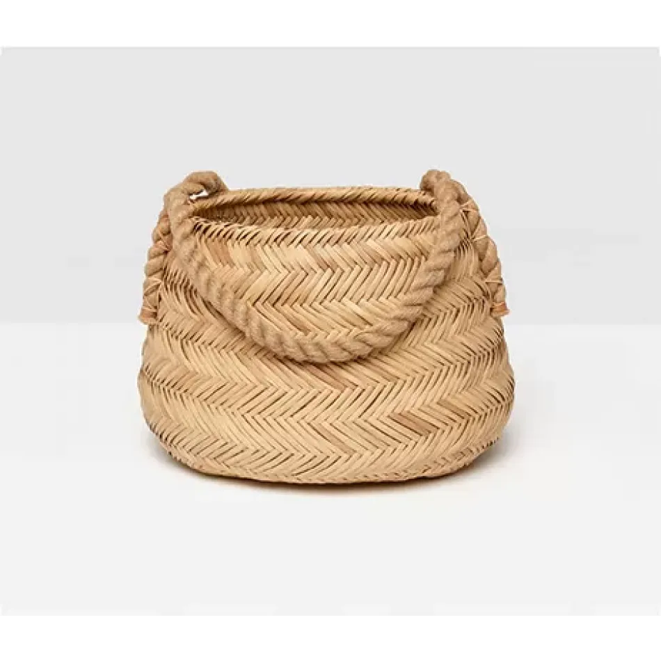 Saunier Natural Basket Round Rattan