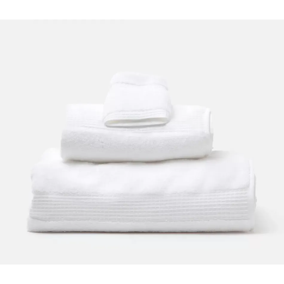 Annecy White Hand Towel 100% Cotton 550 Gsm