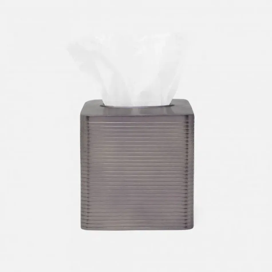 Adelaide Pewter Tissue Box 5.5"L x 5.5"W x 6"H