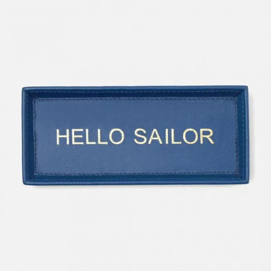 Decorah Navy Eyeglass Holder, Hello Sailor Pack of 2