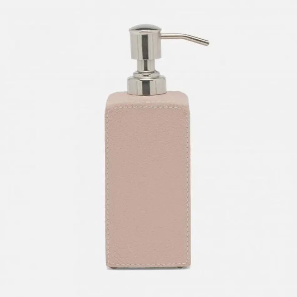 Victoria Dusty Rose Soap Pump 2.5"L x 2.5"W x 7.5"H