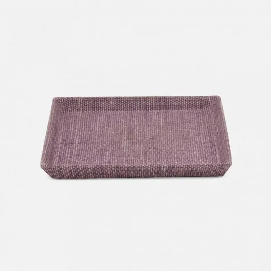 Dresden Raspberry Desk Tray 7"L x 7"W x 1"H Pack of 2