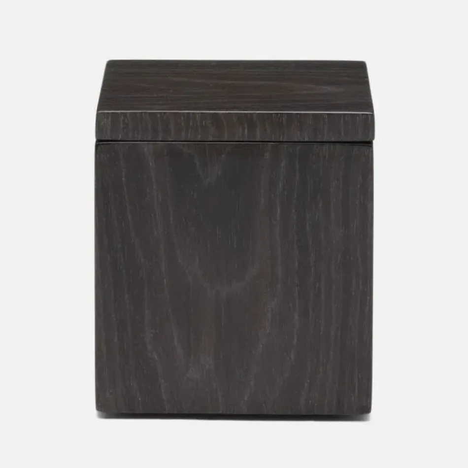 Westerly Dark Oak Canister Square Straight Large Veneer