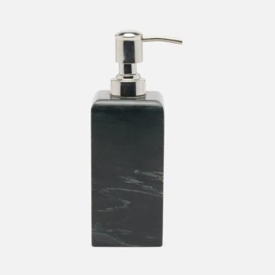 Kavala Black Soap Pump Rounded Edges Marble