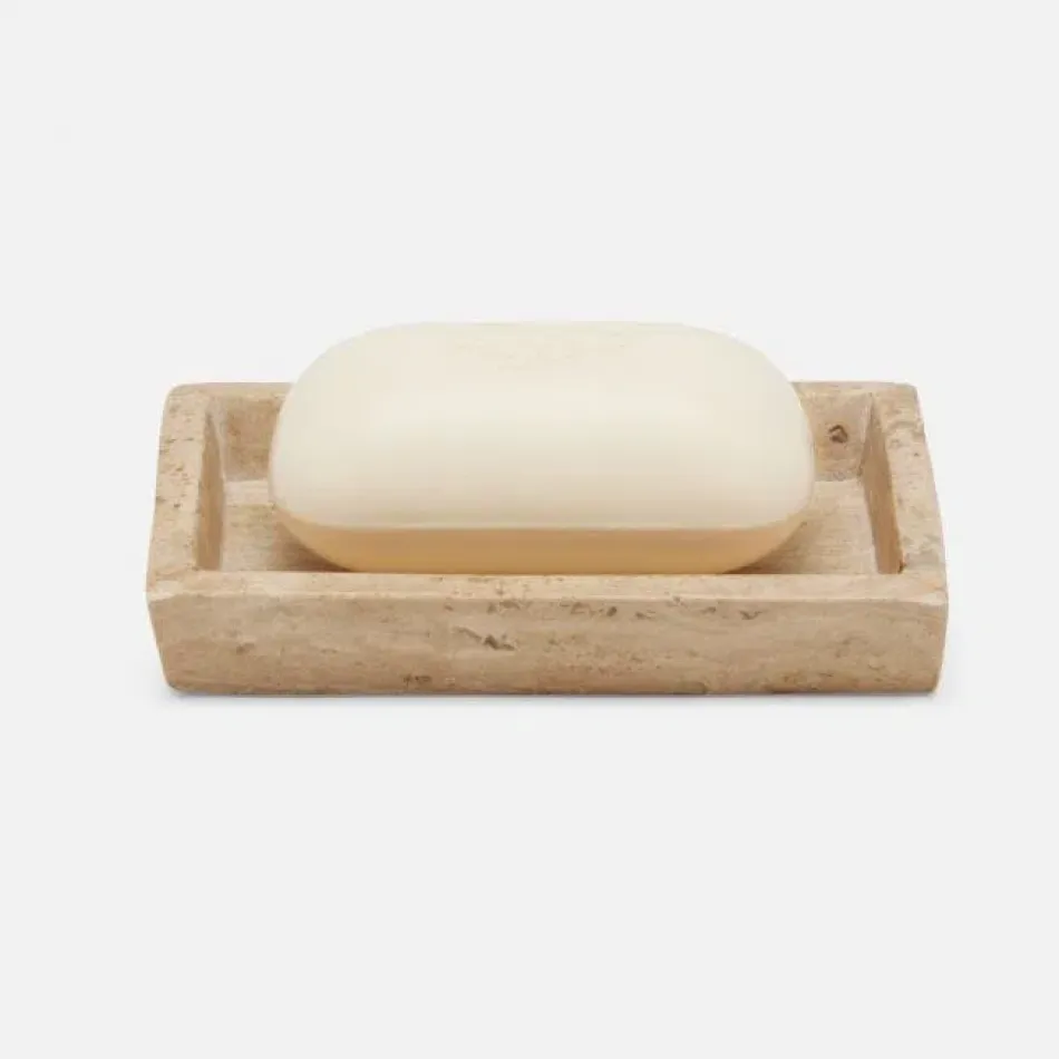Bowen Natural Soap Dish 6.5"L x 4.5"W x 1"H