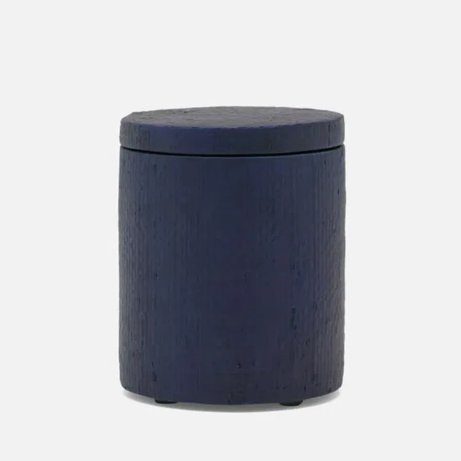 Ghent Navy Canister Round Large Bagor Grass