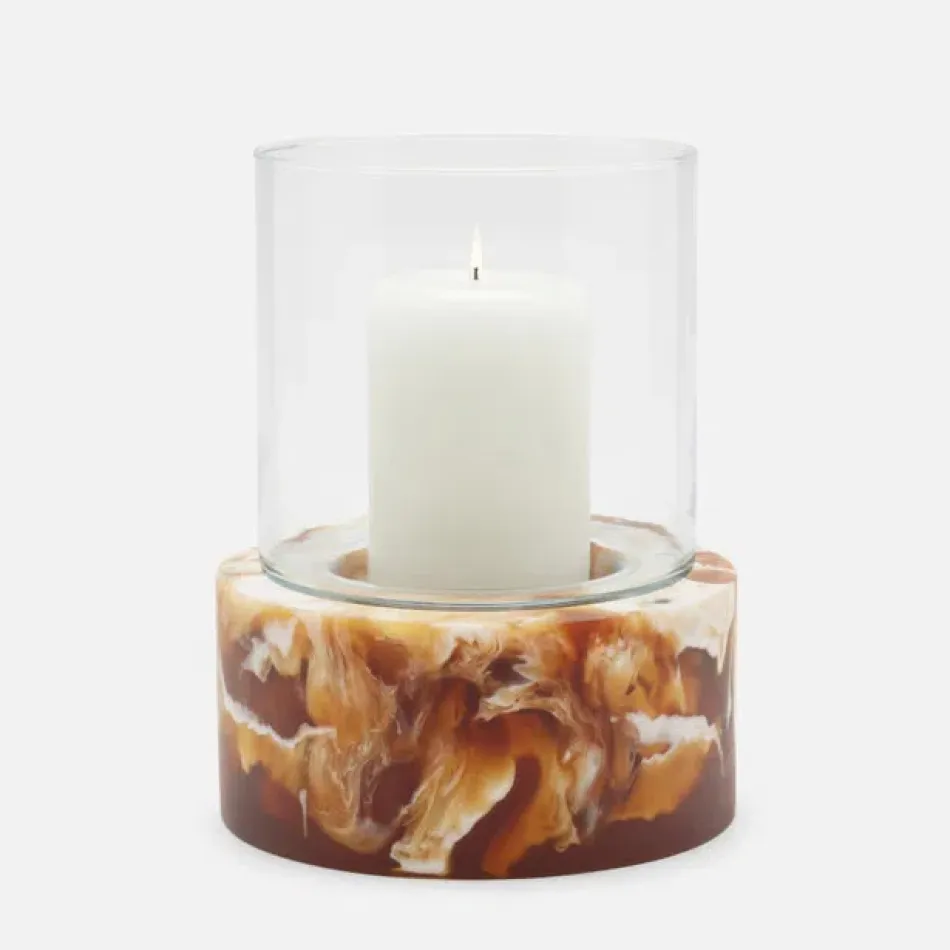 Milo Amber Swirled Hurricane Pack of 2