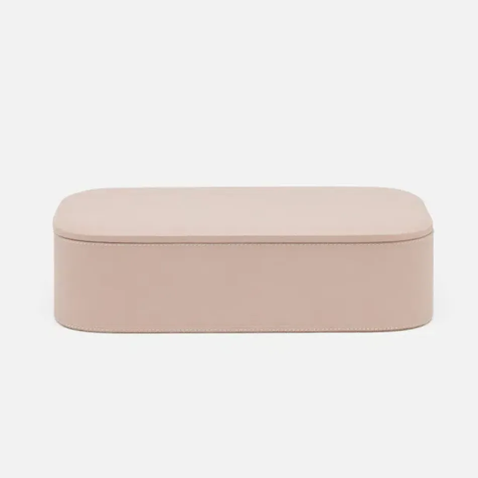 Dozza Dusty Rose Accent Box Xlarge Full-Grain Leather Pack/2