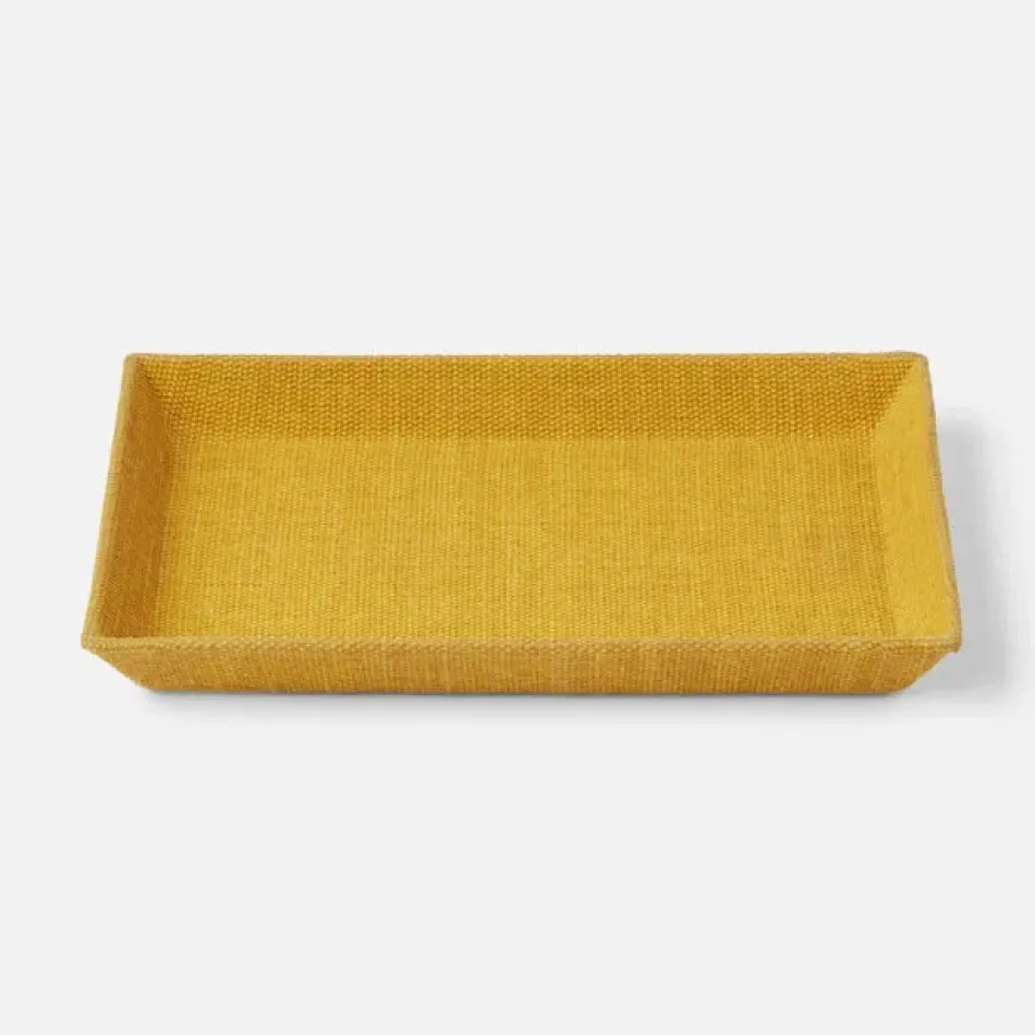 Dresden Dark Yellow Desk Tray 11"L x 6.5"W x 1"H Pack of 2