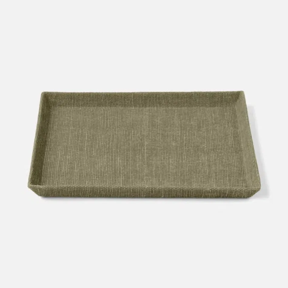 Dresden Dark Green Desk Tray 13"L x 10"W x 1"H Pack of 2