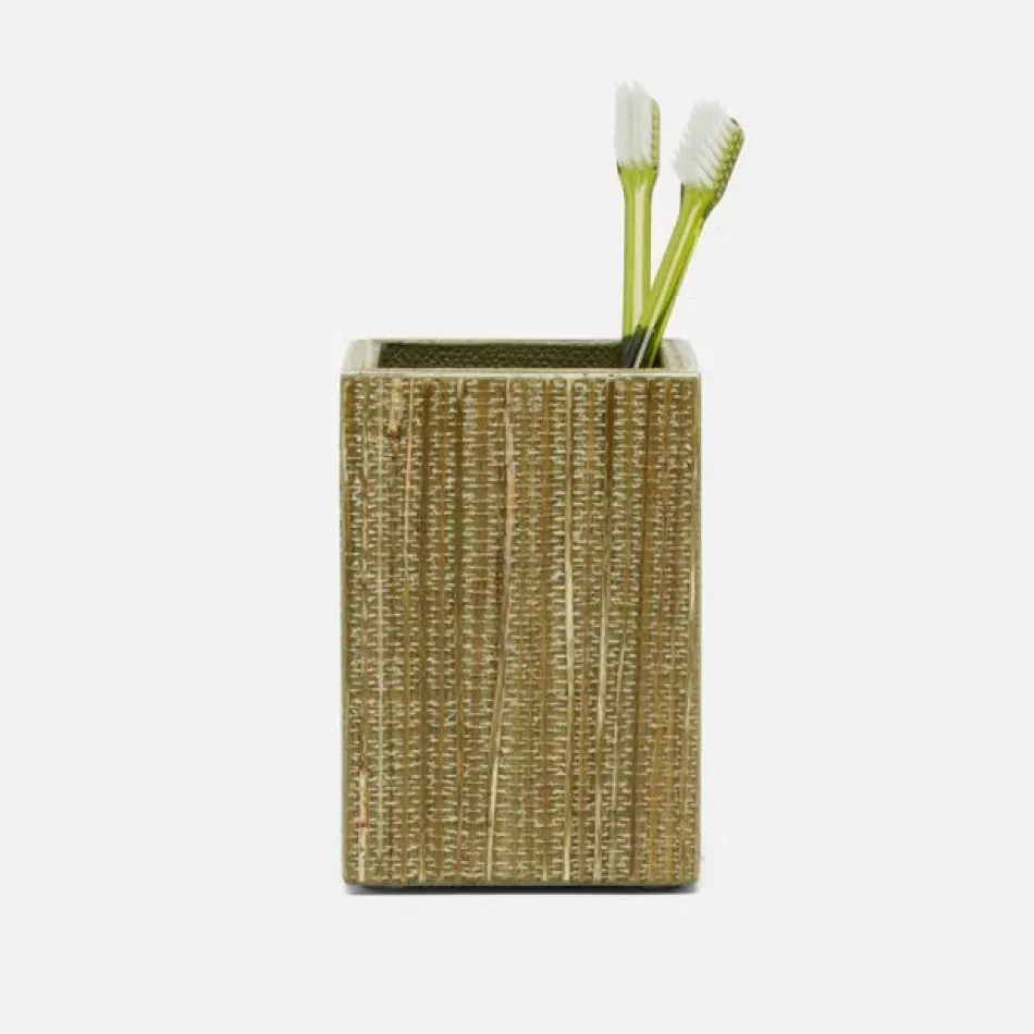 Sumter Olive Brush Holder Square Straight Hemp