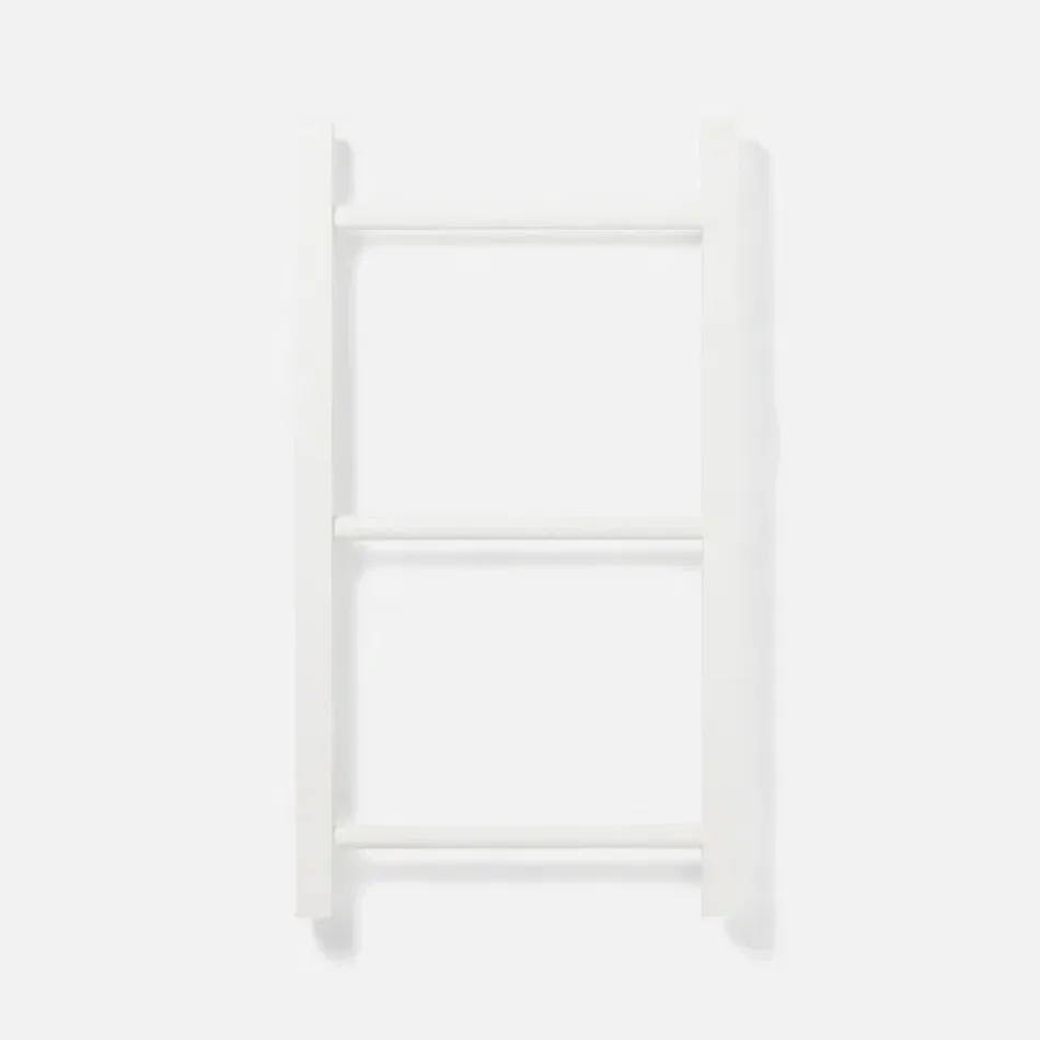Ramsey Bright White Wall Hanging Towel Rack Small: 20"L x 4"W x 36"H