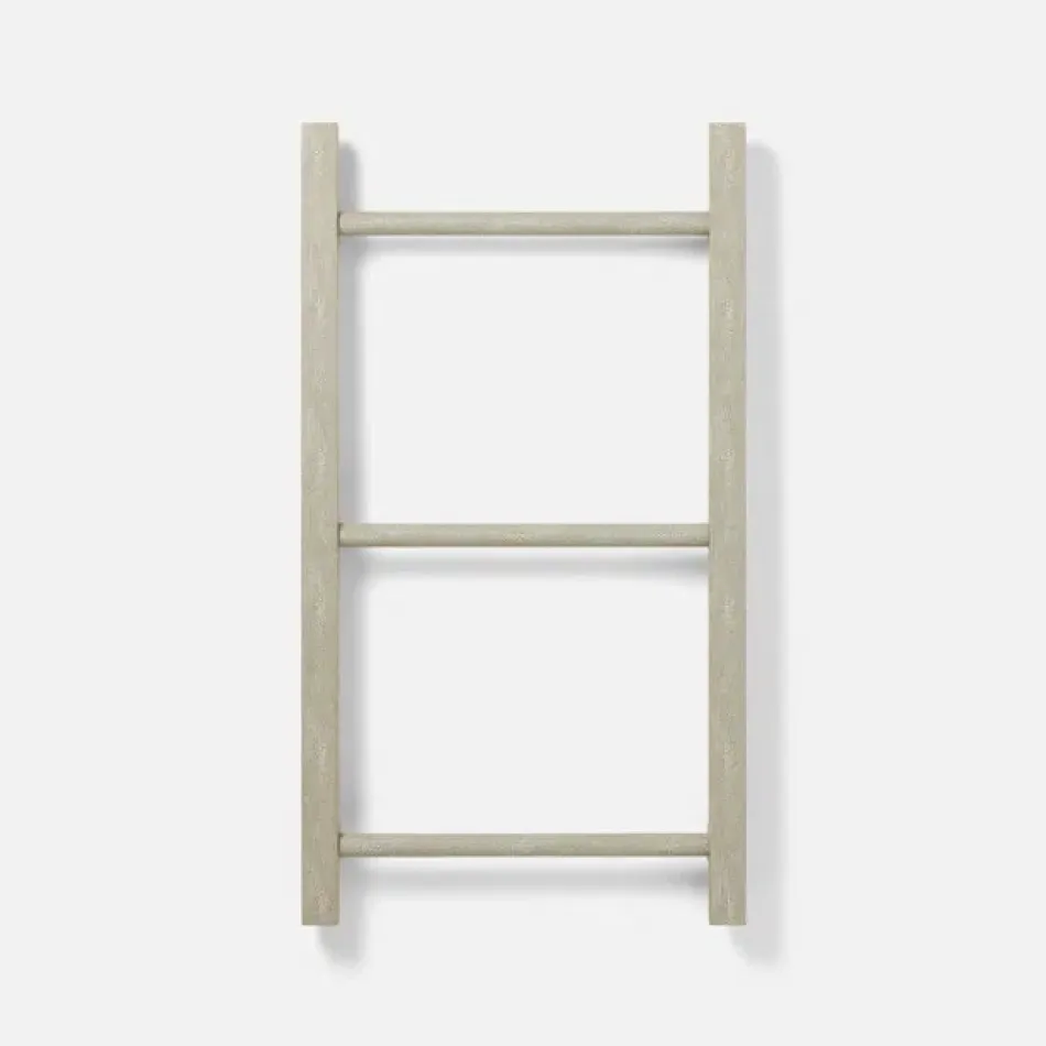Ramsey Sand Wall Hanging Towel Rack Small: 20"L x 4"W x 36"H