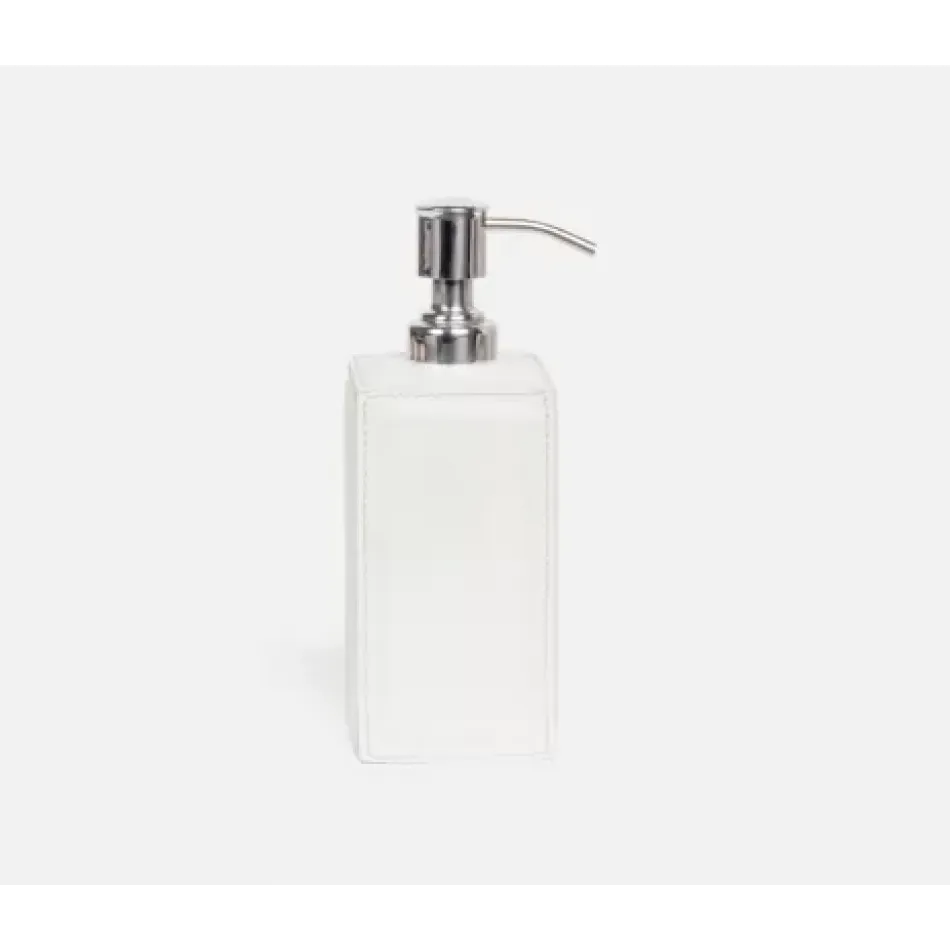 Rothwell Bright White Soap Pump 2.5"L x 2.5"W x 7.5"H