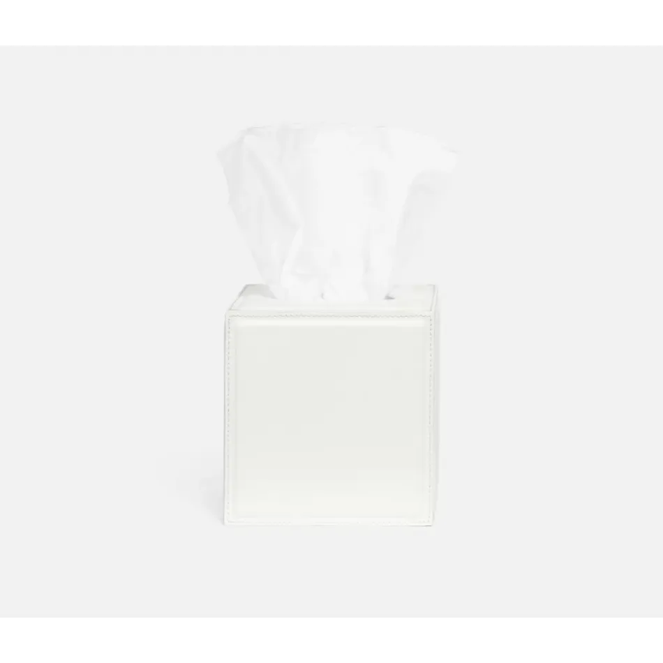 Rothwell Bright White Tissue Box 5.5"L x 5.5"W x 6"H