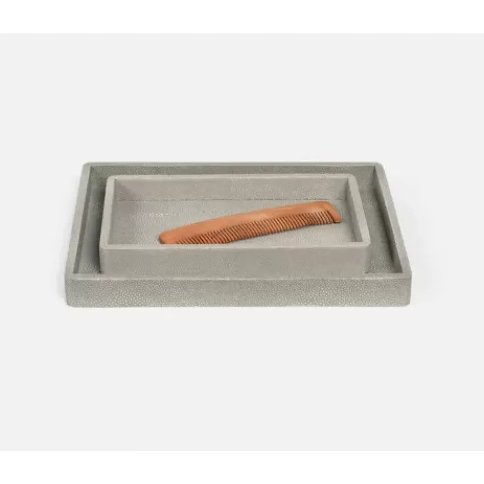 Tenby Sand Trays 10"L x 6"W x 1.5"H, 12.5"L x 10"W x 1"H Set of 2
