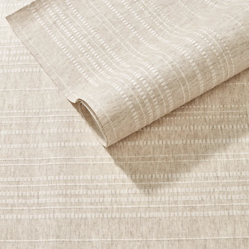 Mia Stripe Natural Wallpaper - Roll