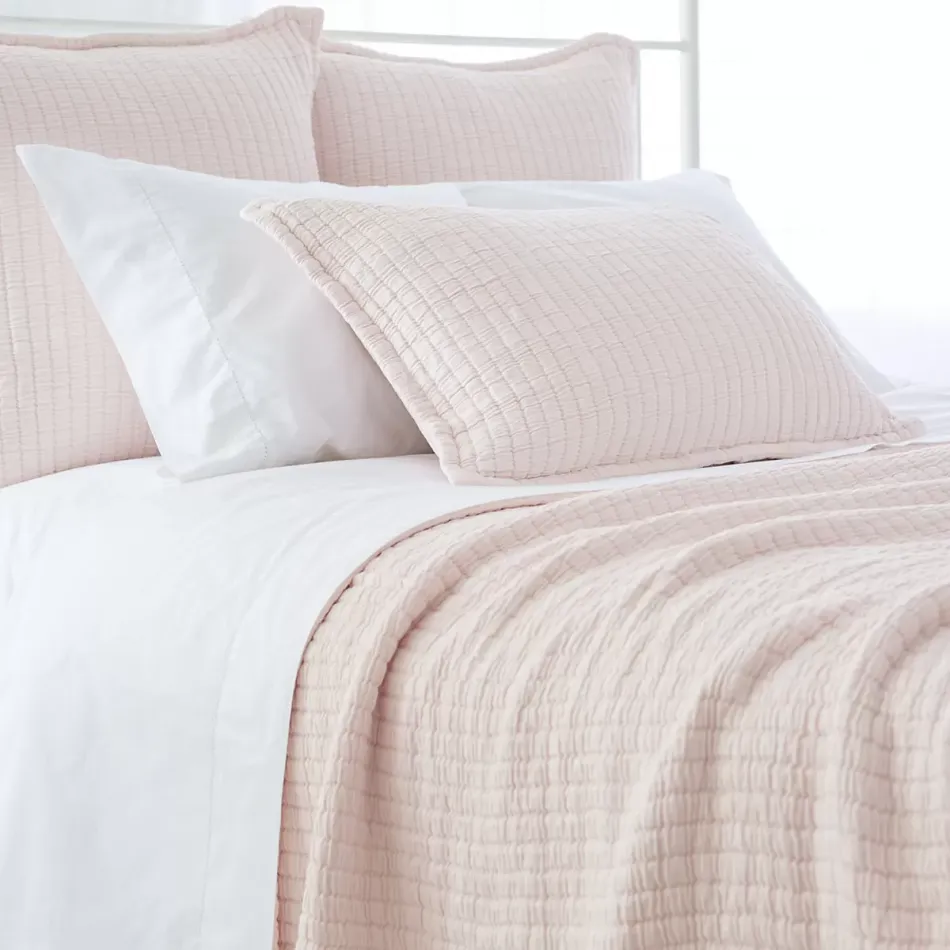 Boyfriend Slipper Pink Matelasse Bedding