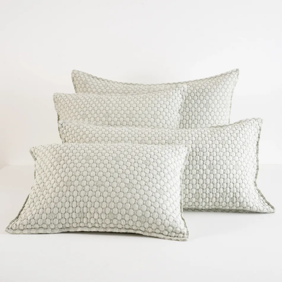 Lodi Sage Matelasse Sham - King