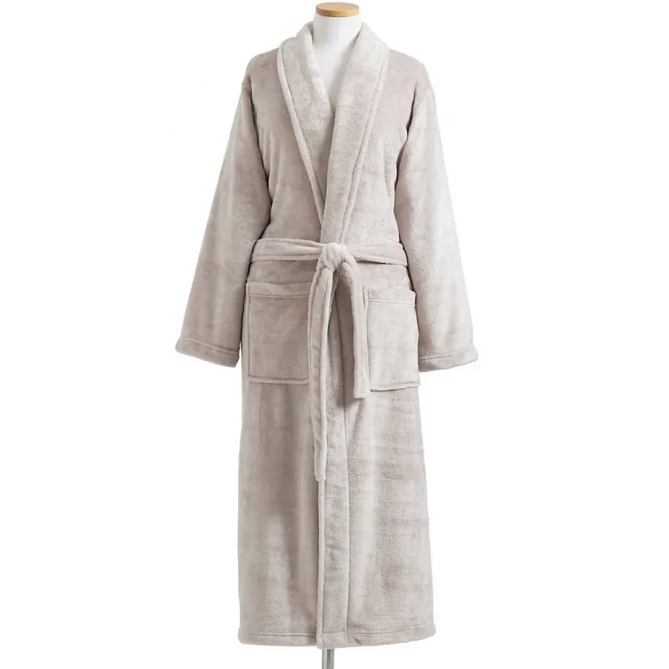 Sheepy Fleece 2.0 Dove Grey Robe Petite