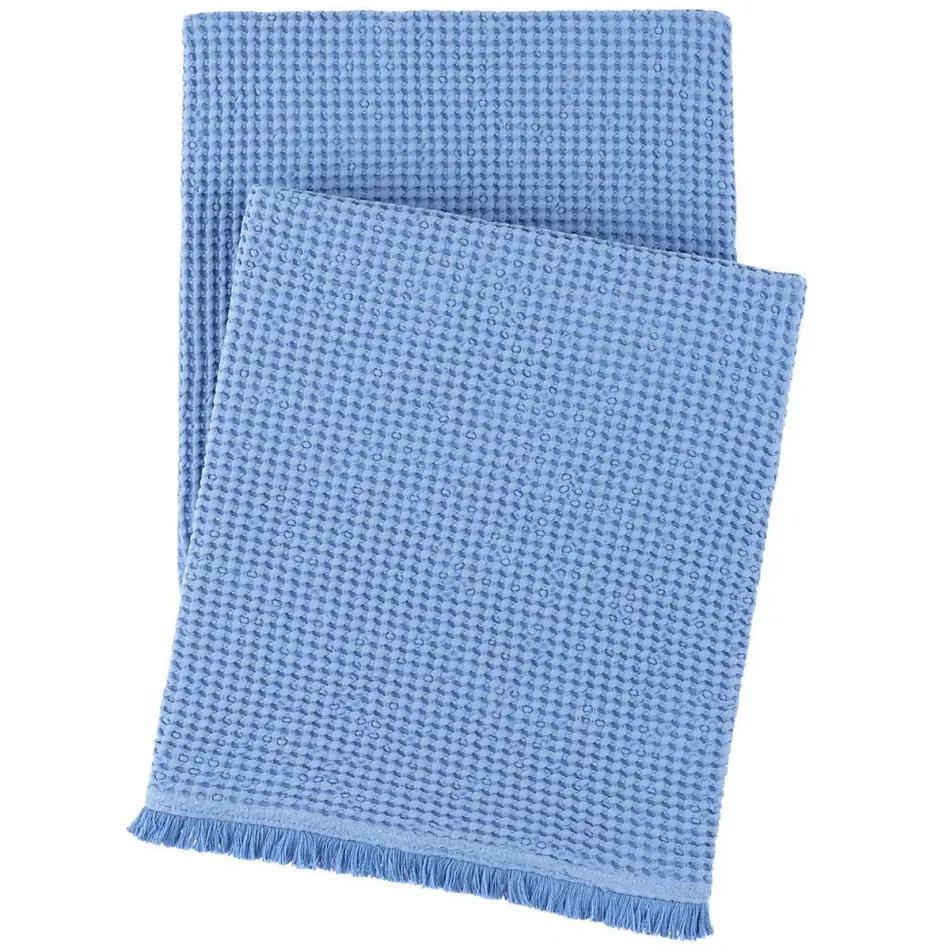 Bubble French Blue Matelasse Throw One Size