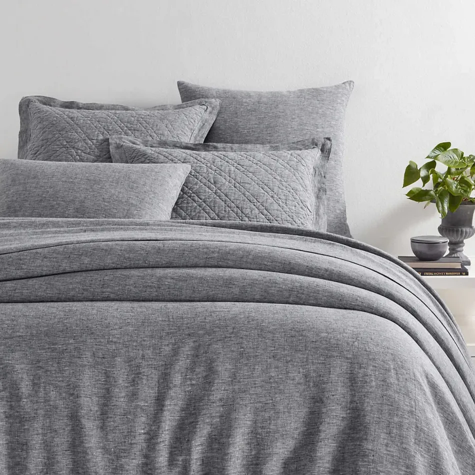 Lush Linen Black Sheet Set King