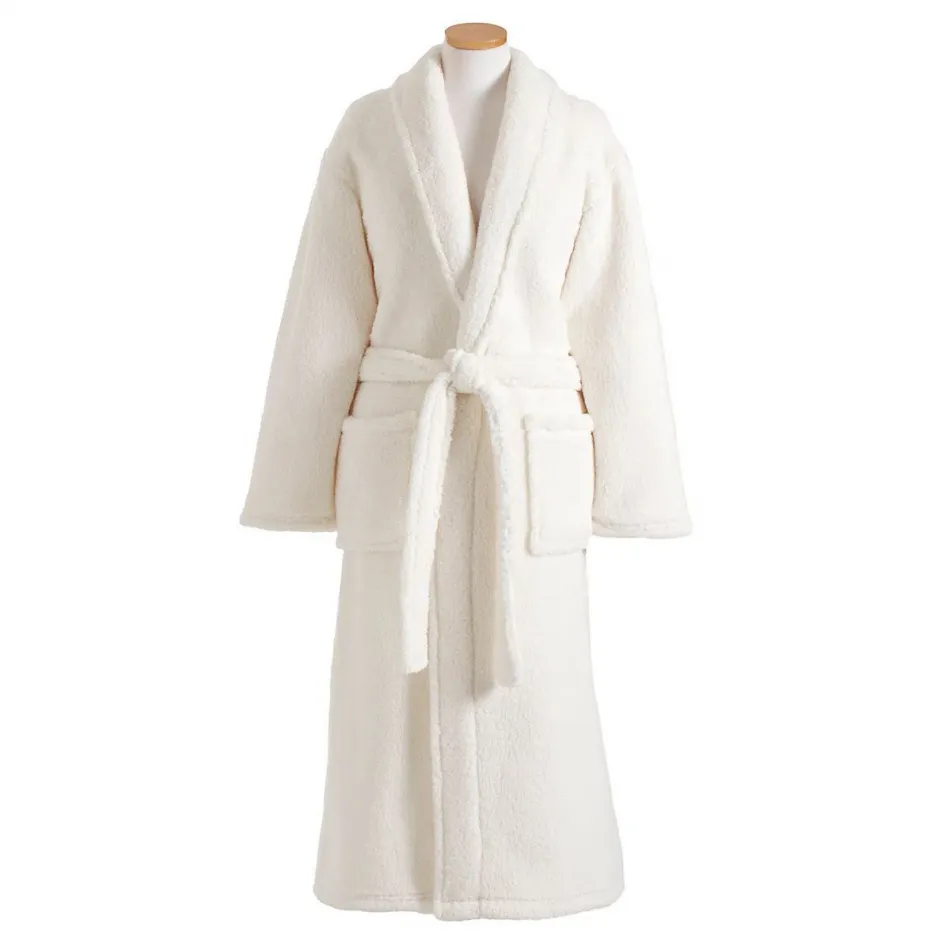 Wonderland Fleece Ivory Robe