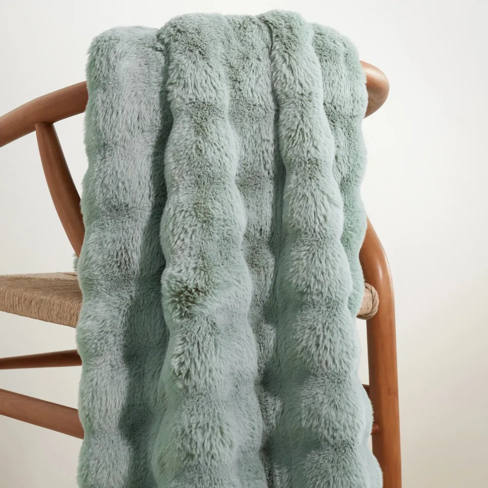 Fab Faux Mineral Throw 50" x 70"