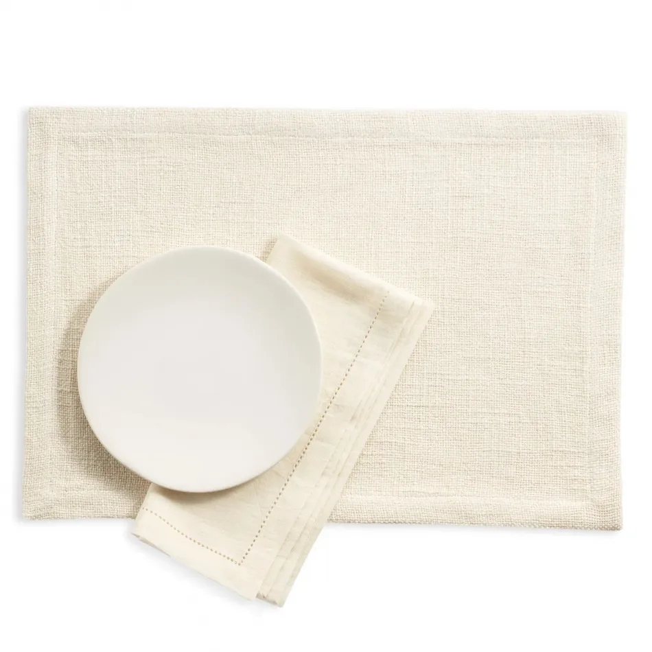 Brooks Ivory Placemat, Set of 4