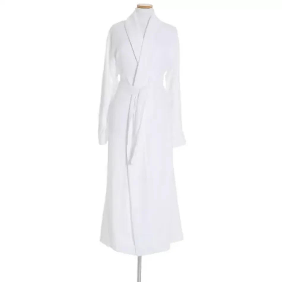 Montauk White Long Robe Medium/Large