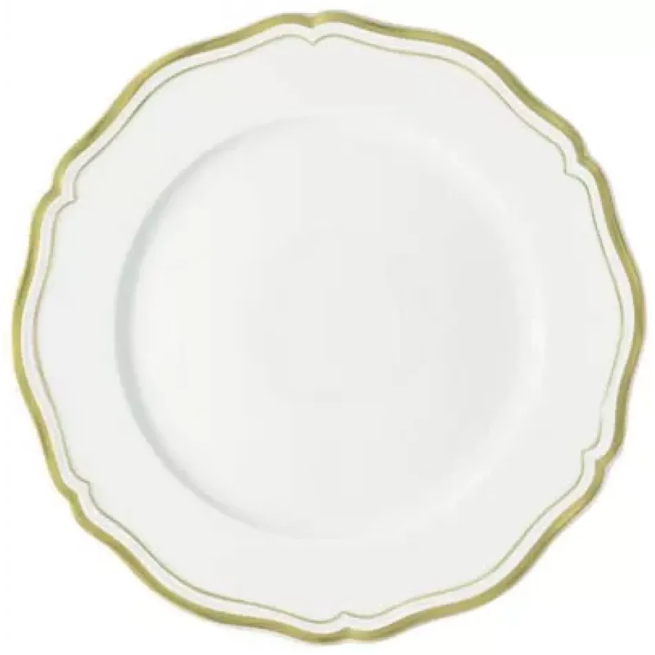 Polka Or/Gold Buffet Plate Diam 12.2 in